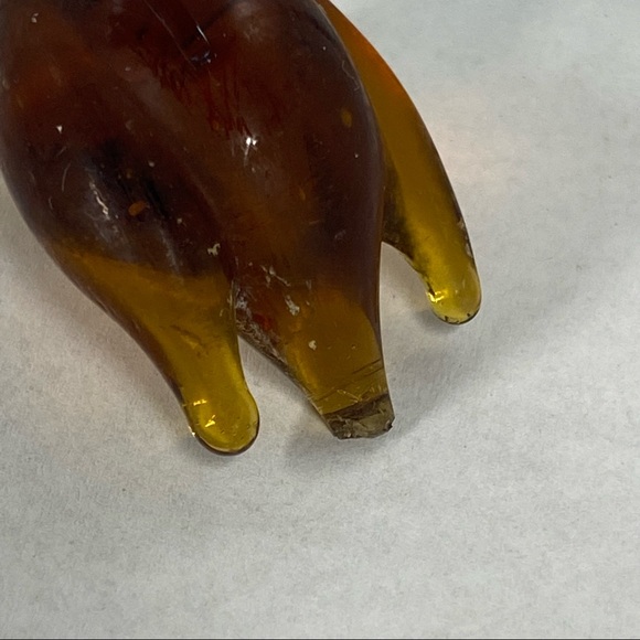 Sold! $9 Vintage Small Colorful Bird Art Glass Sculpture Figurine 3” Inches - Picture 4 of 7